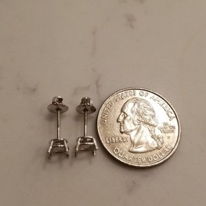 🔥  Set Real Platinum Earrings